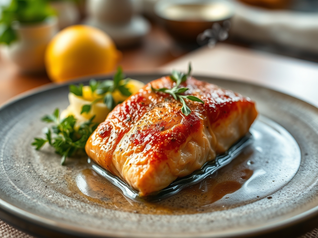 Freshly prepared baked salmon recipes no lemon