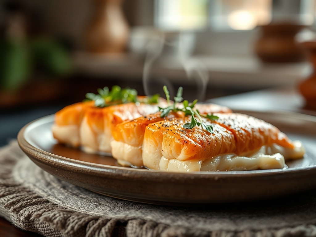 Freshly prepared faroe salmon recipes