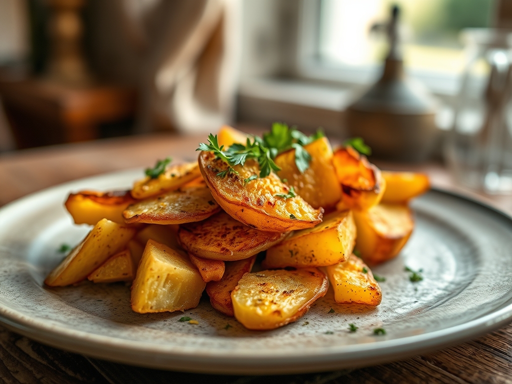 Freshly prepared german fried potato recipes