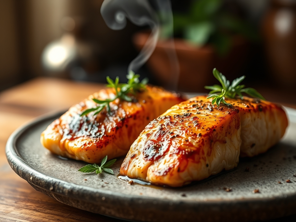 Freshly prepared oven cooked salmon recipes