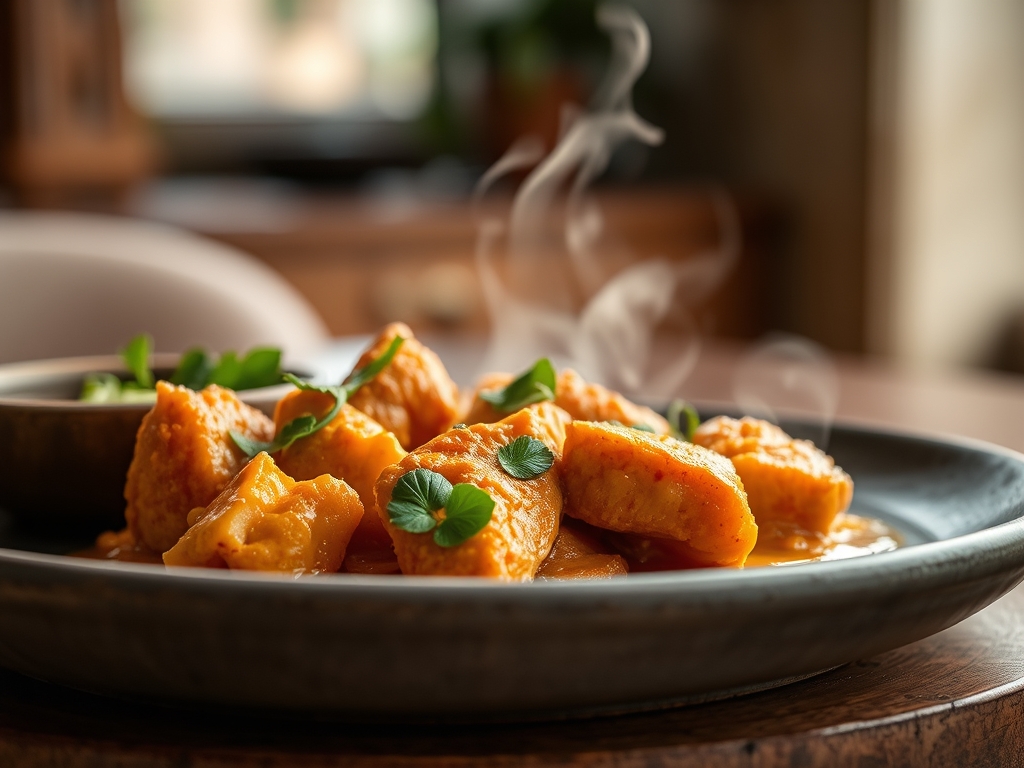 Freshly prepared thai curry chicken recipes